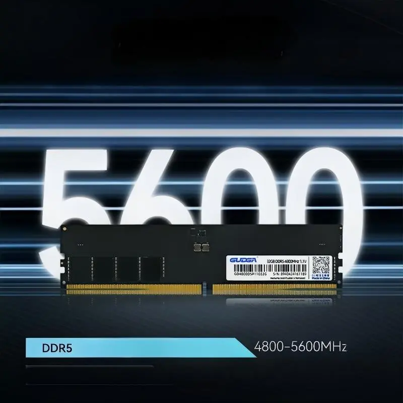 DDR5 UDIMM RAM 5600MHz 6000MHz Upgrade Memori kanggo Desktop