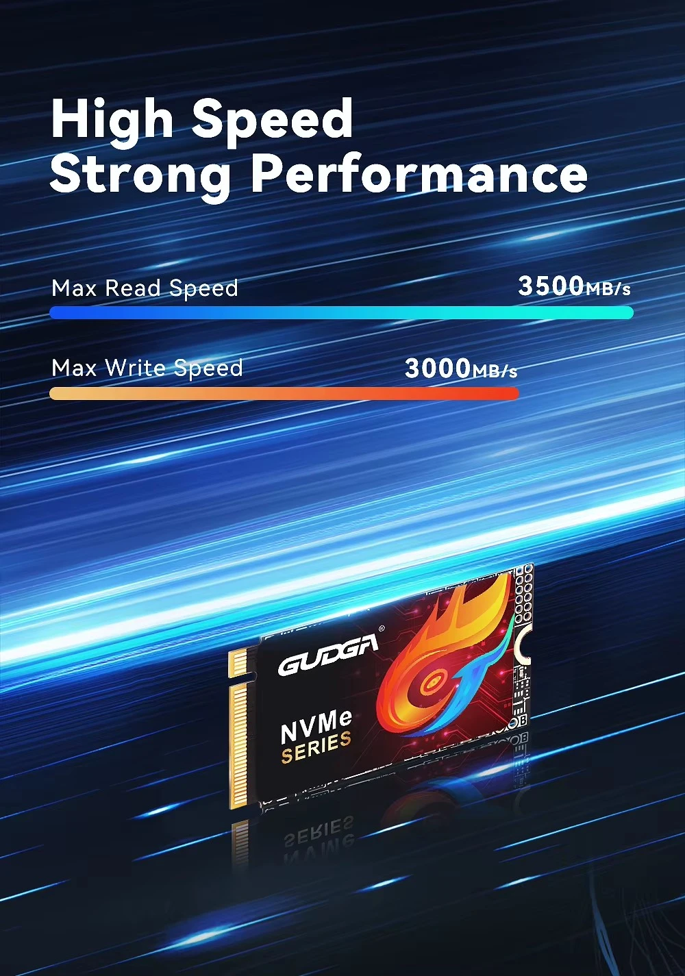 NVMe PCIE3.0 M.2 Ssd 3500mb/s